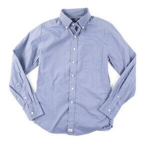 VINEYARD VINES Slim Fit Murray Shirt blue sharks pattern size XS